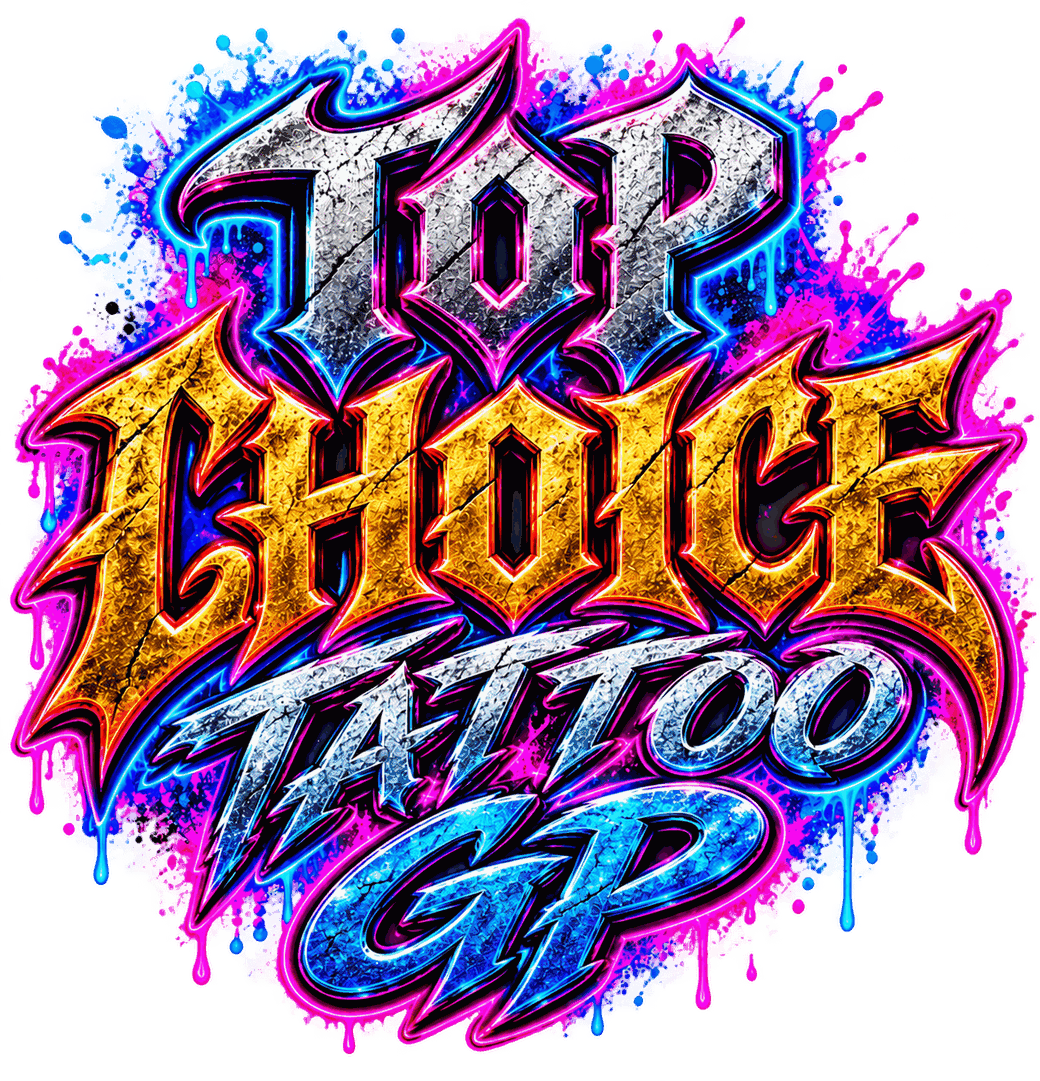 Top Choice Tattoo GP logo